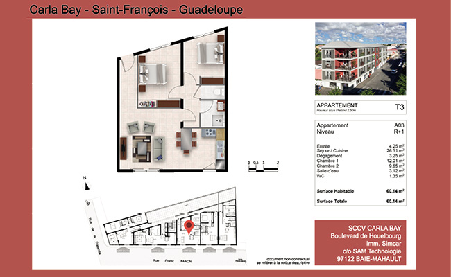 Carla Bay Saint-françois - Guadeloupe Appartement T3